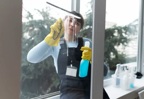 Nettoyage de vitres intérieures et extérieures à Longchamps